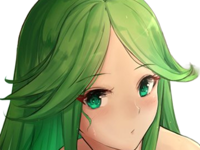 palutena kid icarus nintendo jeu video anime deesse royaume cieux kikoojap waifu cheveuxverts yeuxverts