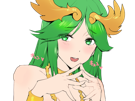 palutena-kid-icarus-nintendo-jeu-video-anime-deesse-royaume-cieux-kikoojap-waifu-cheveuxverts-yeuxverts