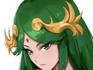 palutena-kid-icarus-nintendo-jeu-video-anime-deesse-royaume-cieux-kikoojap-waifu-cheveuxverts-yeuxverts