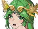 palutena-kid-icarus-nintendo-jeu-video-anime-deesse-royaume-cieux-kikoojap-waifu-cheveuxverts-yeuxverts