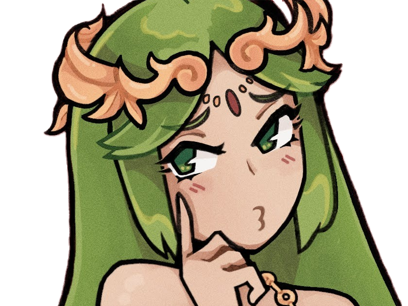 palutena kid icarus nintendo jeu video anime deesse royaume cieux kikoojap waifu cheveuxverts yeuxverts
