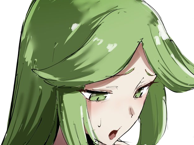 Sticker palutena kid icarus nintendo jeu video anime deesse royaume cieux kikoojap waifu cheveuxverts yeuxverts par Dark-63