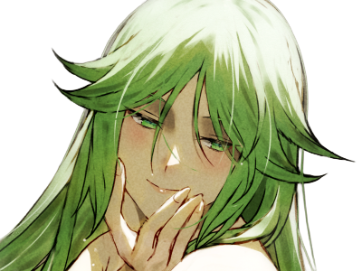 palutena kid icarus nintendo jeu video anime deesse royaume cieux kikoojap waifu cheveuxverts yeuxverts