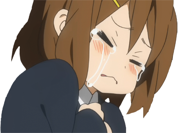 pleur yui kikoojap hirasawa larmes kj triste anime kon