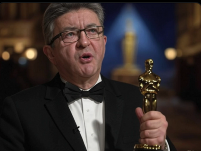 jean-luc melenchon acteur oscar costume cinema acting mensonge menteur politique hypocrisie hypocrite