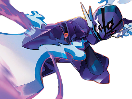 malvalame ceruledge soublades pokemon pkm jeu anime type feu spectre 9g paldea bretteur