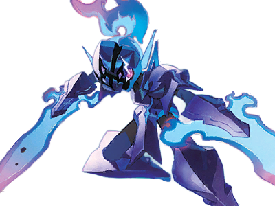 Sticker malvalame ceruledge soublades pokemon pkm jeu anime type feu spectre 9g paldea bretteur par Dark-63