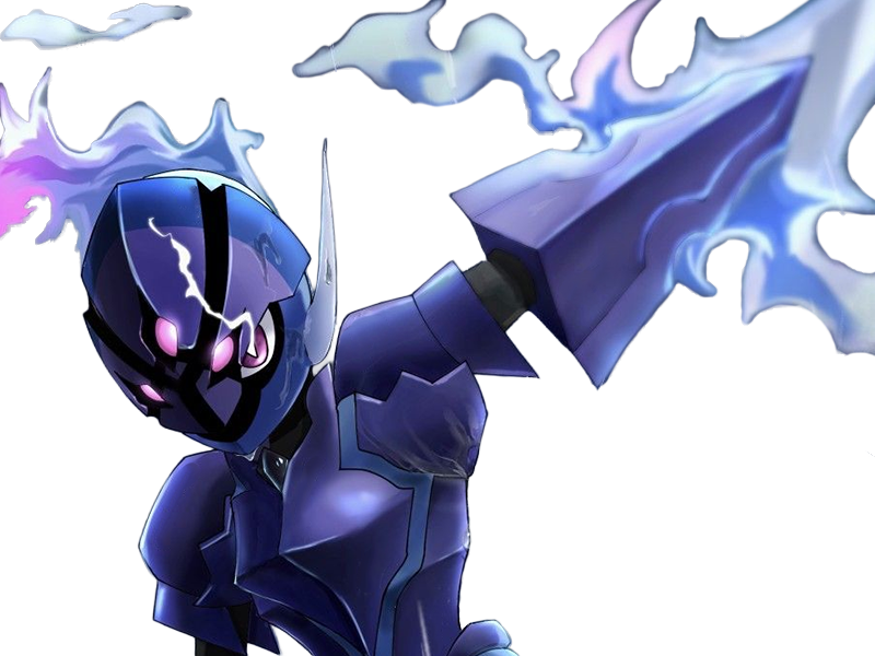 malvalame ceruledge soublades pokemon pkm jeu anime type feu spectre 9g paldea bretteur