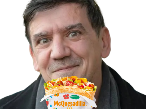 christian quesada reichman mcdo mcdonalds quesadilla mcquesadilla pedo pedobear coucou