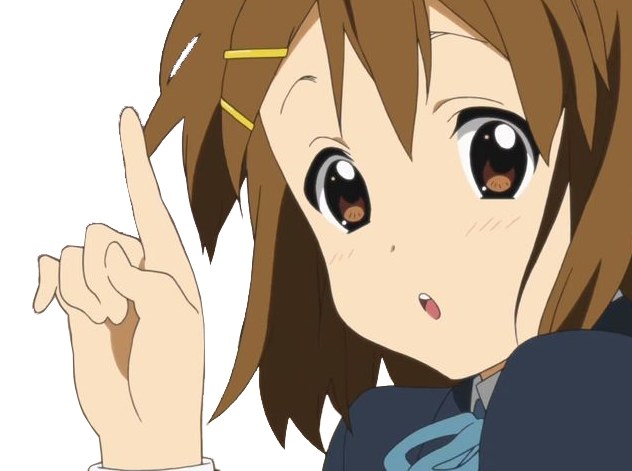 kj yui anime regard kikoojap hirasawa question doigt kon