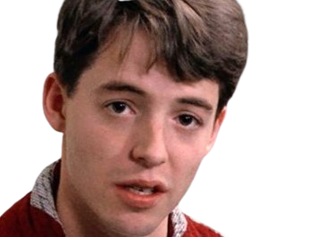 ferris bueller folle journee matthew broderick jeune homme brun acteur vingtaine