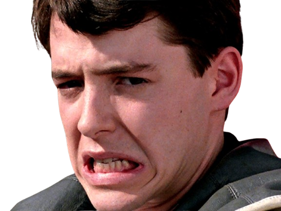 ferris bueller folle journee matthew broderick jeune homme brun acteur vingtaine