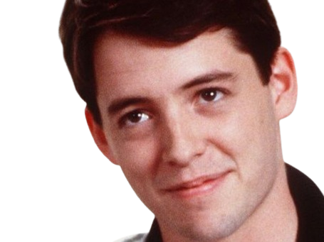 ferris bueller folle journee matthew broderick jeune homme brun acteur vingtaine