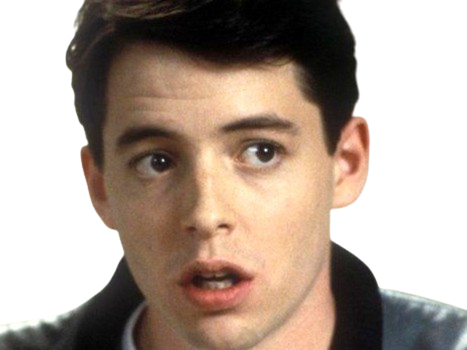 ferris bueller folle journee matthew broderick jeune homme brun acteur vingtaine