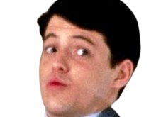 ferris bueller folle journee matthew broderick jeune homme brun acteur vingtaine