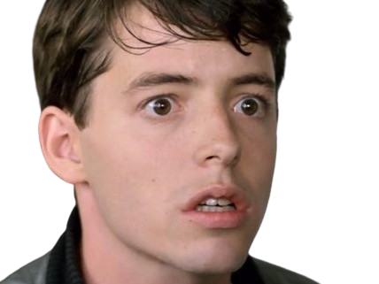 ferris bueller folle journee matthew broderick jeune homme brun acteur vingtaine