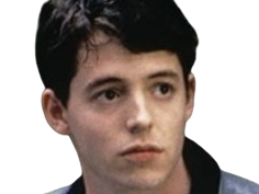 ferris bueller folle journee matthew broderick jeune homme brun acteur vingtaine