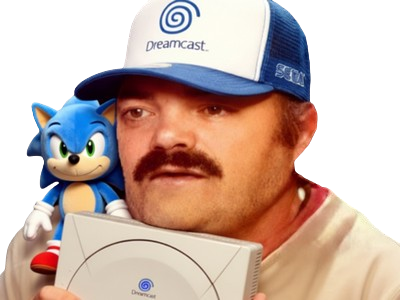 risitas dreamcast sega sonic console nostalgie casquette saturn shenmue soulcalibur megadrive