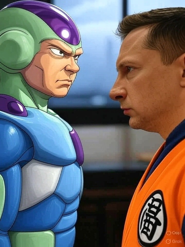 poutine zelinsky dbz dragonballz pianobite freezer sangoku