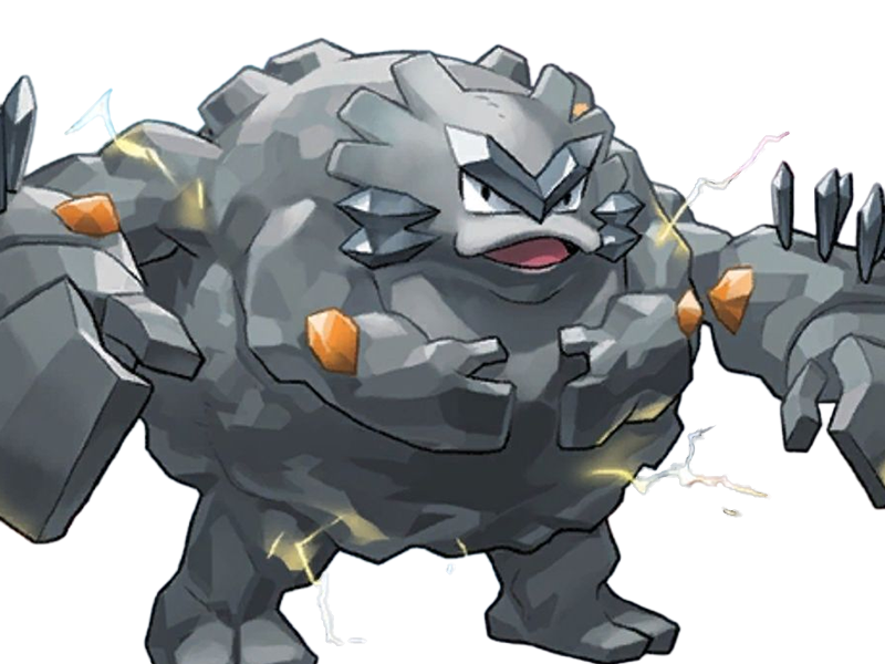 pokemon pkmn nintendo moupe gravalanch alola 7g alolan graveler roche electrique