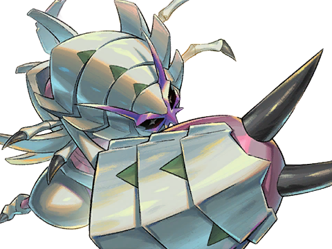 sarmurai golisopod pokemon alola nintendo moupe insecte eau samourai 7g