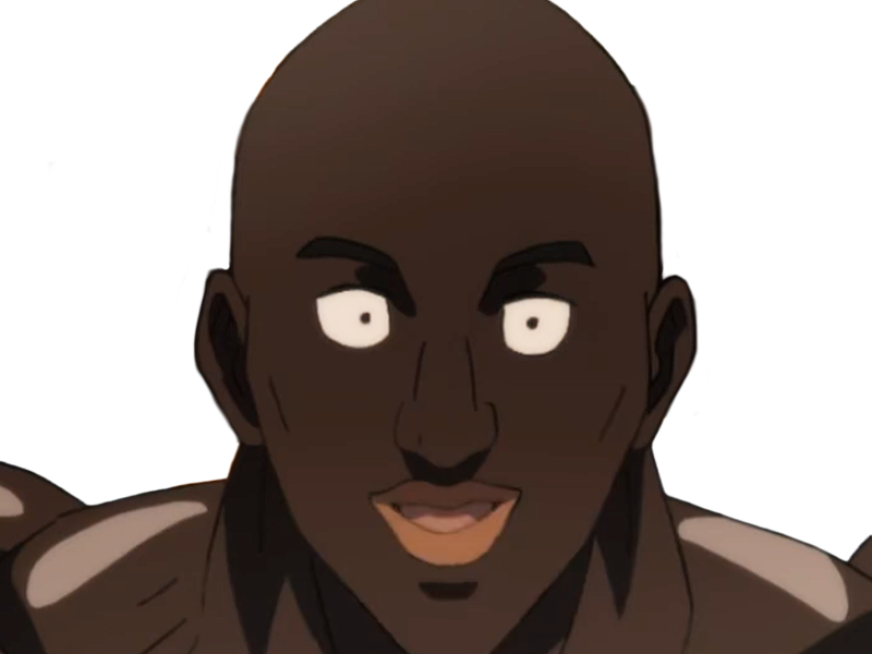 super black brillant heros one punch man opm muscle colosse noir manga anime classe s