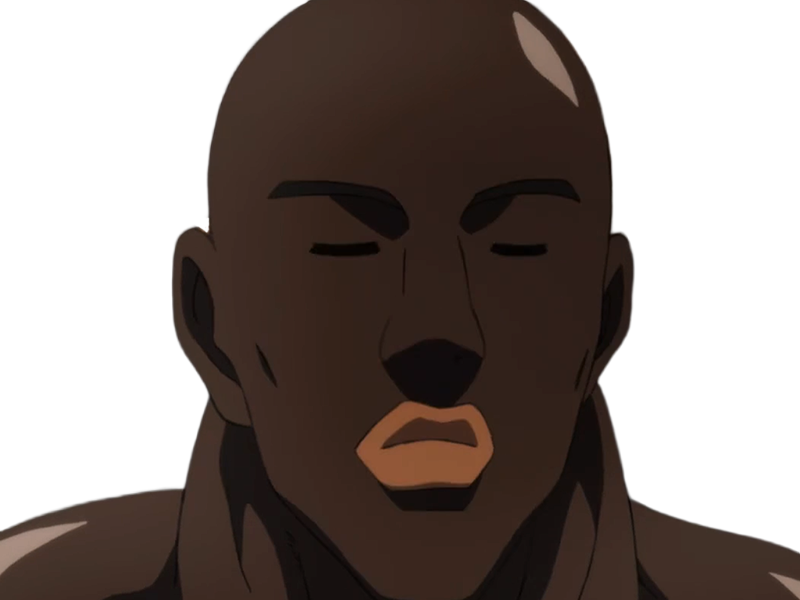 super black brillant heros one punch man opm muscle colosse noir manga anime classe s