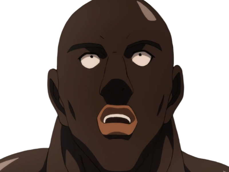 super black brillant heros one punch man opm muscle colosse noir manga anime classe s