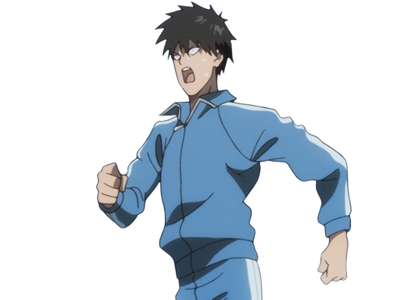 saitama chomeur cheveux jeune passe one punch man opm anime manga heros protagoniste