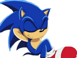 calme issou sonic allonge tranquille