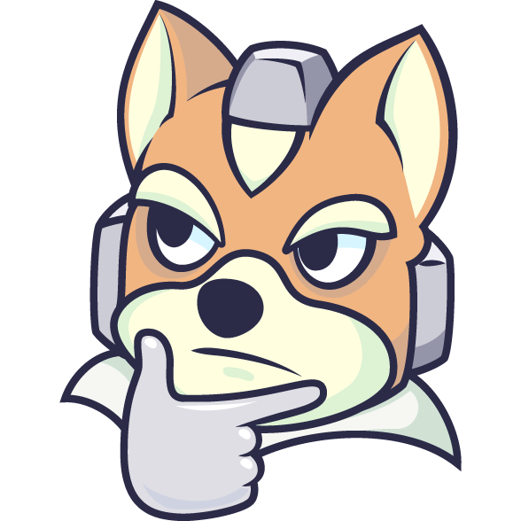 emoji starfox thinking