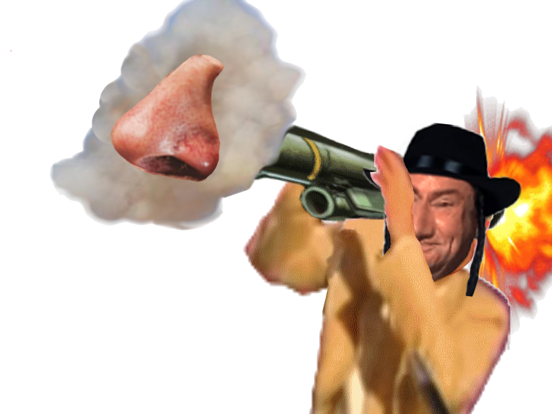 lance nez ddb juif risitas roquettes jesus bazooka