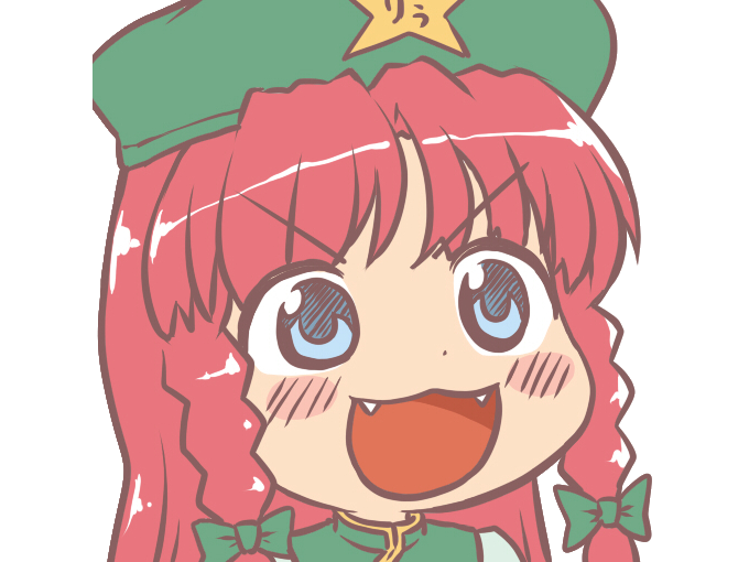 touhou kikoojap hong meiling