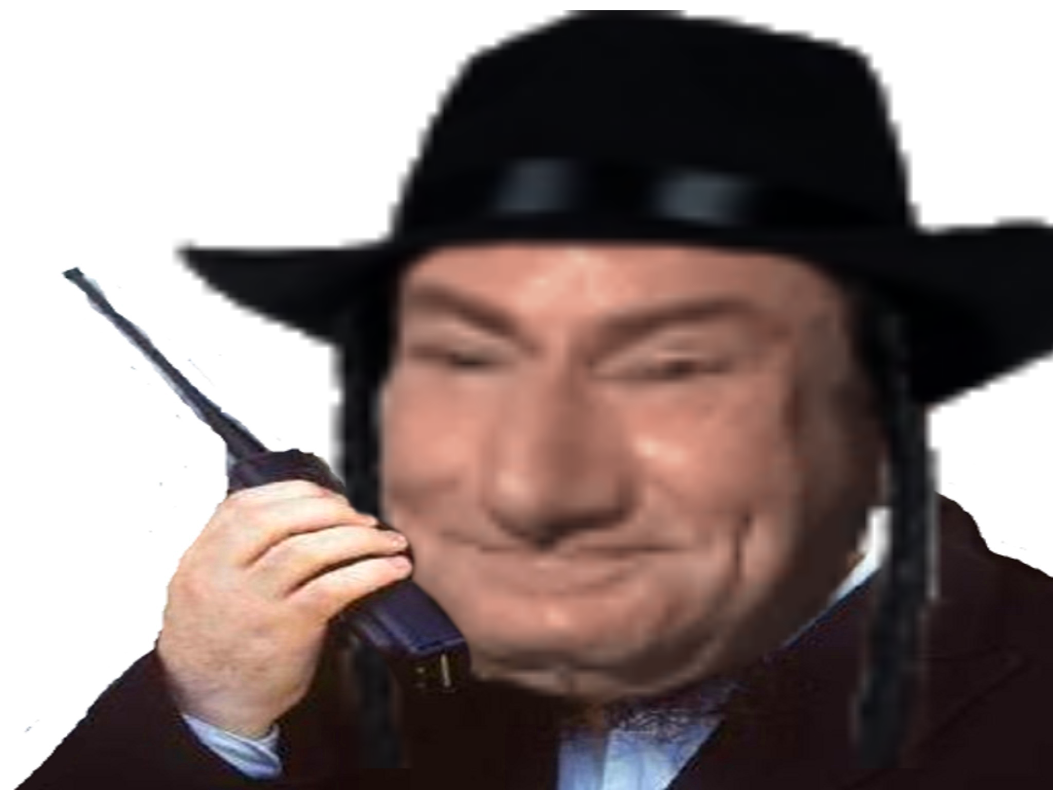 chapeau walkie talkie risitas jesus juif barbe