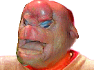 Sticker issou creepy risitas par Jzuo