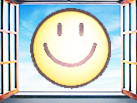 risitas soleil smiley fenetre