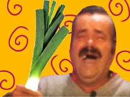 rire poireau risitas leva