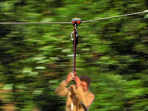 accrobranche tyrolienne risitas bras jesus