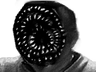 Sticker issou risitas creepy par Jzuo