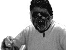 Sticker issou creepy risitas par Jzuo