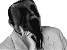 Sticker issou risitas creepy par Jzuo