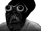 Sticker risitas issou creepy par Immondice-Creator