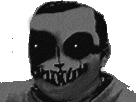 Sticker creepy issou risitas par Jzuo