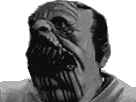 Sticker creepy monstre risitas par Jzuo