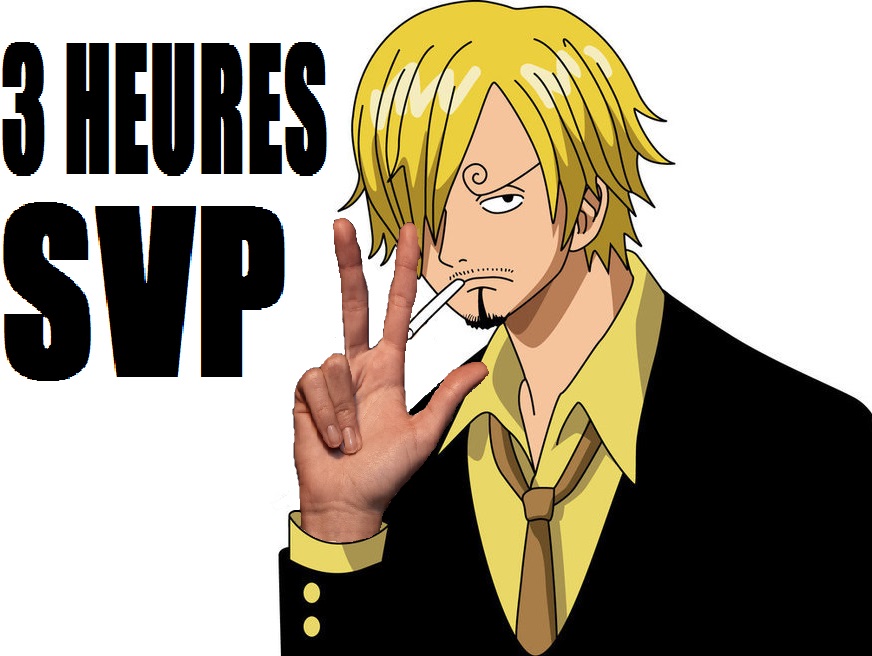 cuisinier 3 cuisson gaz sanji attente heures trois cuisine doigts patience four blond gateau temps a christavalier