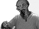 Sticker monstre risitas creepy par Jzuo