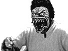 Sticker creepy monstre risitas par Jzuo