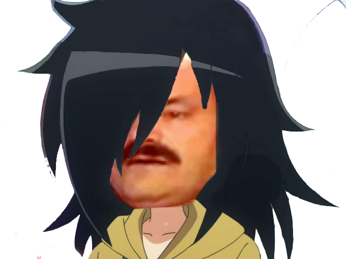 Sticker risitas watamote tomoko par tipoune