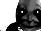 Sticker bizarre risitas creepy par Immondice-Creator