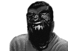 Sticker risitas creepy monstre par Jzuo